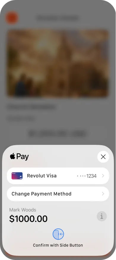 Paying with Apple Pay